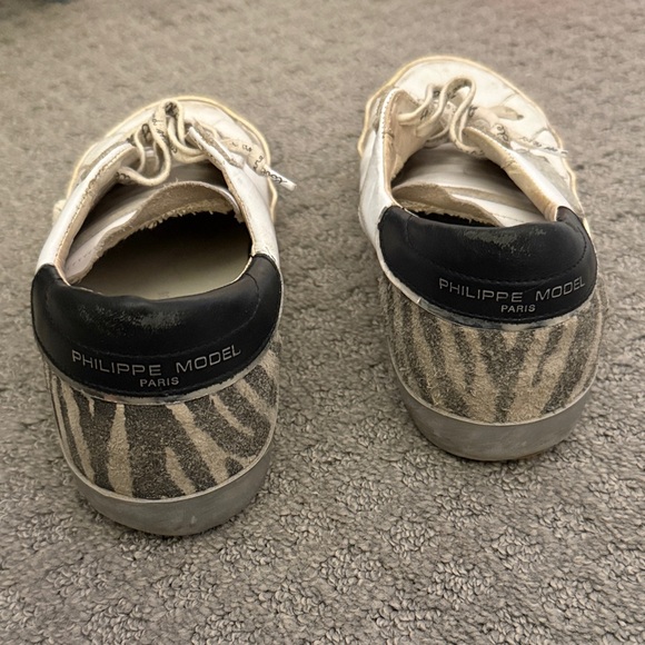 Philippe Model White and Black Sneakers - Picture 3 of 7